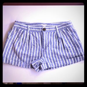 Forever 21 Pinstriped Shorts